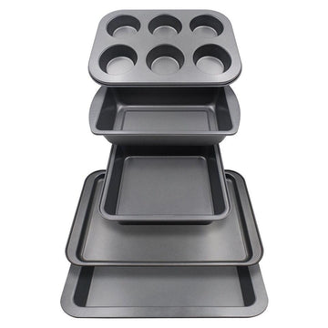 5-Piece Non-Stick Kitchen Bakeware Set